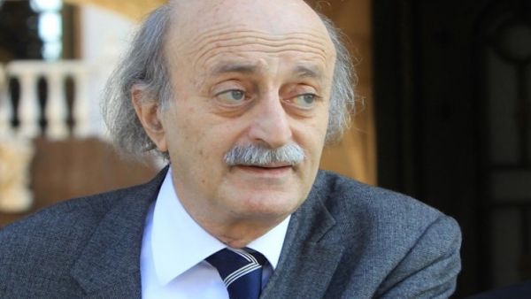 زعيم الطائفة الدرزية في لبنان وليد جنبلاط