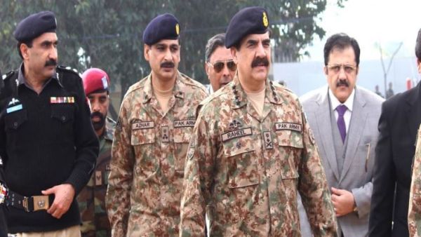 القائد السابق للجيش الباكستاني راحيل شريف