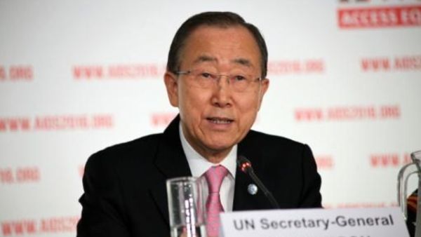 الامين العام للامم المتحدة بان كي مون