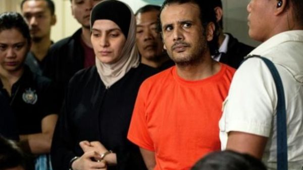 الكويتي حسين الظافري والسورية رهف زينا موقوفان في مانيلا

