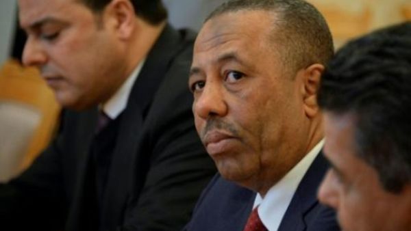 رئيس الحكومة الليبية المؤقتة عبد الله الثني

