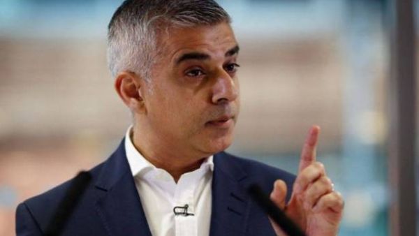 رئيس بلدية لندن صادق خان 