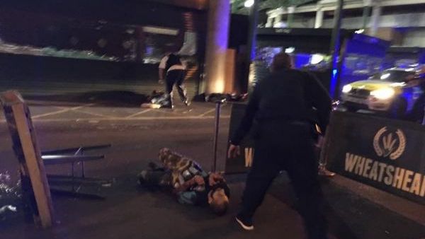 دهس وطعن واطلاق نار في لندن 