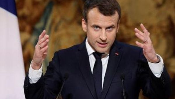 الرئيس الفرنسي إيمانويل ماكرون
