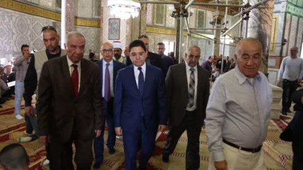وزير الخارجية المغربي يزور الأقصى
