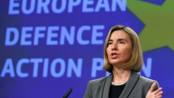 وزيرة الخارجية الاوروبية فيديريكا موغيريني