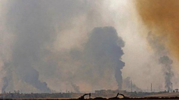 تنظيم داعش يقصف مناطق محررة في غرب الموصل