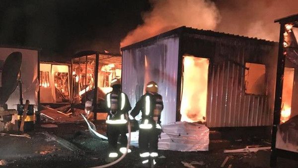 صاروخ باليستي من اليمن يسقط على مجمع سكني جنوب السعودية