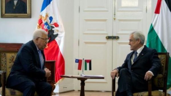 تشيلي تدعم مساعي عباس لاعلان دولة فلسطينية