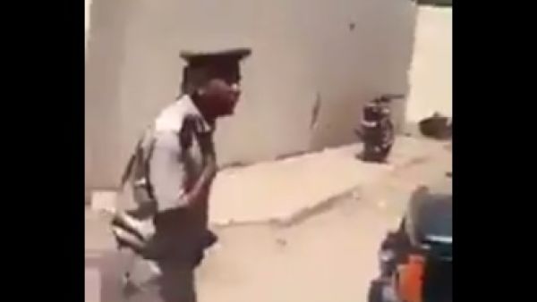 صورة ماخوذة من تسجيل الفيديو