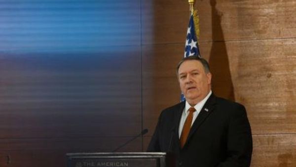 وزير الخارجية الأمريكي مايك بومبيو