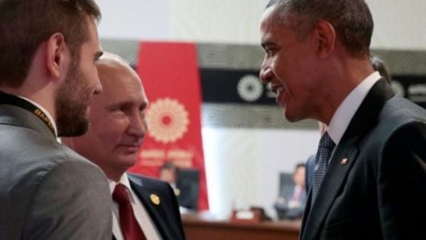 لقاء بوتين واوباما على هامش قمة ابيك في ليما

