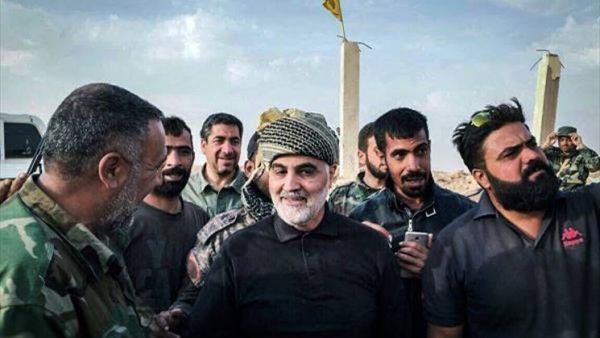 قاسم سليماني يزور مقاتلي حركة “النجباء” العراقية في “البو كمال”