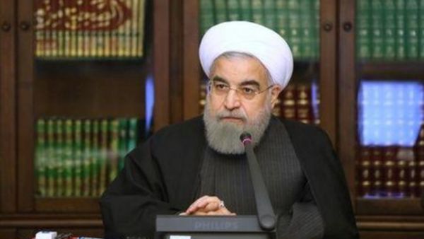 الرئيس الايراني حسن روحاني