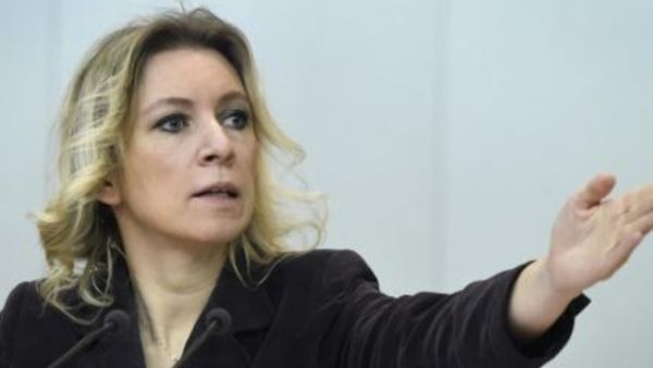 المتحدثة باسم وزارة الخارجية الروسية ماريا زخاروفا

