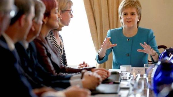 رئيسة وزراء اسكتلندا نيكولا سترجن