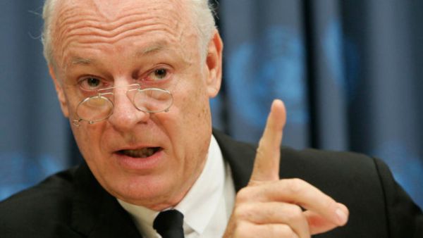 مبعوث الأمم المتحدة إلى سوريا ستيفان دي ميستورا