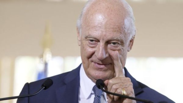 مبعوث الأمم المتحدة لسوريا ستافان دي ميستورا