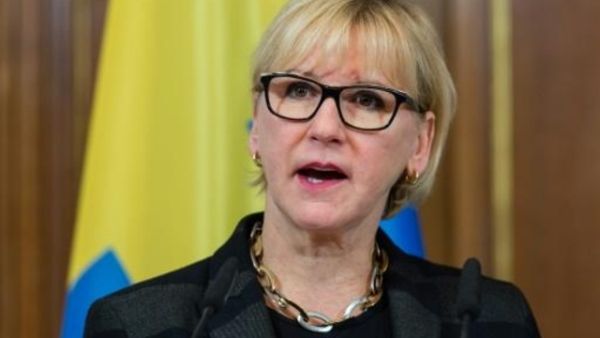 وزيرة الخارجية السويدية مارغو فالستروم