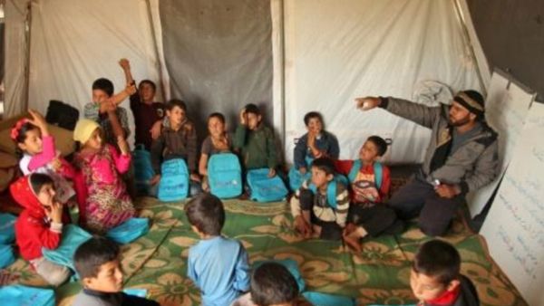 قرابة مليون نازح سوري في 2018