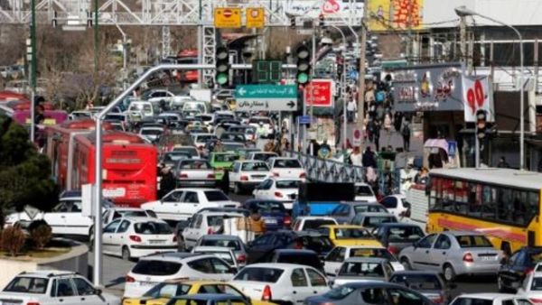 وسط العاصمة الايرانية
