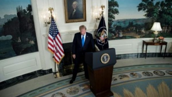 الرئيس الأمريكي دونالد ترامب