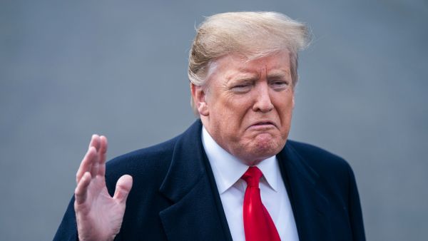 الرئيس الأمريكي دونالد ترامب