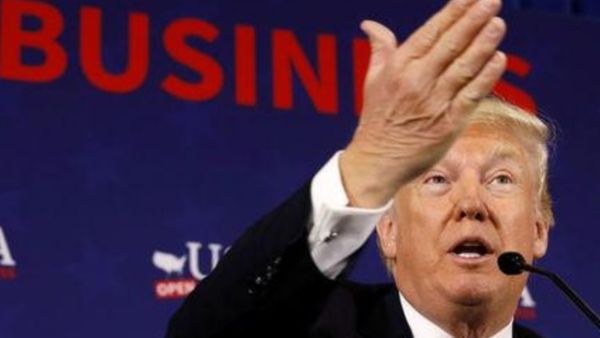 الرئيس الأمريكي دونالد ترامب
