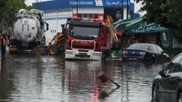 فيضانات جديدة في تونس تودي بحياة خمسة اشخاص
