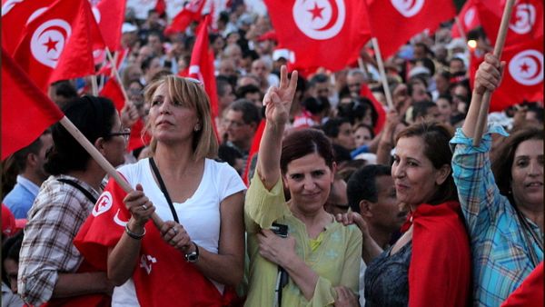 تظاهرة نسائية حاشدة في تونس للمطالبة بالمساواة في الميراث
