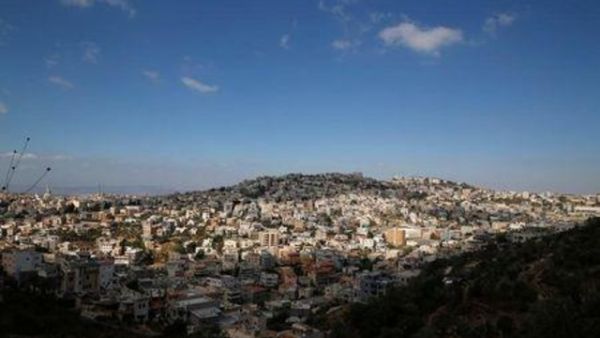 منظر عام لمدينة أم الفحم 
