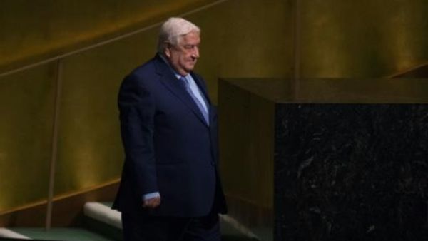 وزير الخارجية السوري وليد المعلم