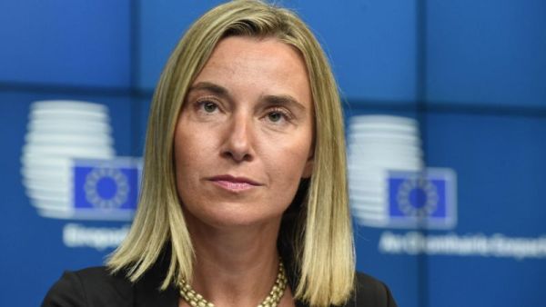 EU foreign policy chief Federica Mogherini. (AFP/File)