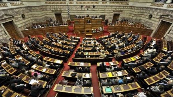 Greek parliament (AFP)
