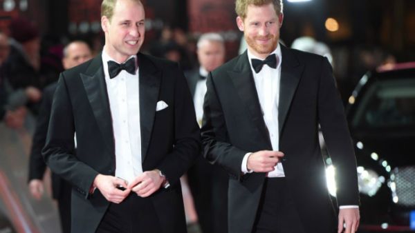 Kensington Palace made the announcement that Harry had chosen William on Twitter alongside photos of the siblings together from throughout the years (Source: Eddie MULHOLLAND - POOL - AFP)