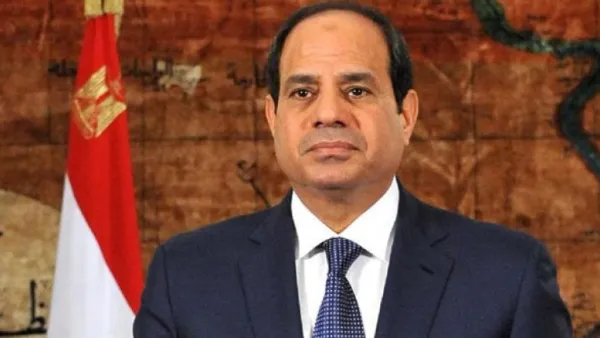 Egyptian President Fateh al-Sisi is struggling with a declining economy and a population that distrusts the political process, as the low turnout to the Egyptian parliamentary elections earlier this month shows. (AFP/File)