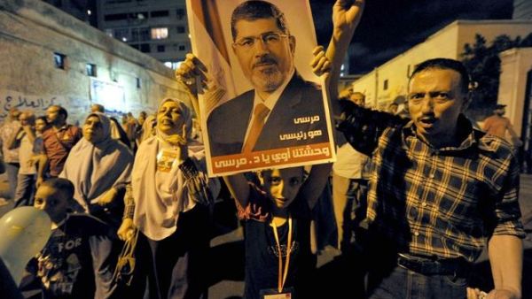 A Cairo court on Monday banned the Muslim Brotherhood, of which Mohamed Morsi is a member. (AFP/File)