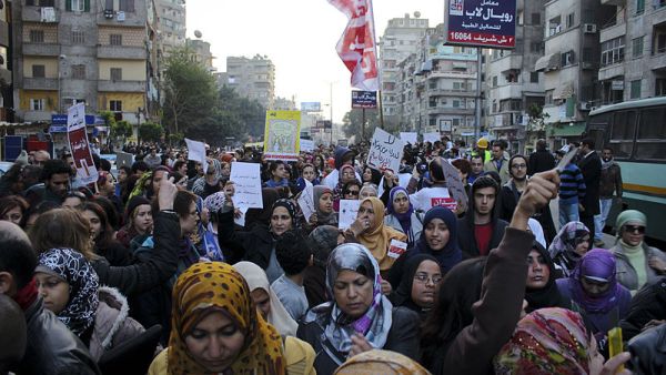 Cairo anti-harassment protests in 2013 (Wikimedia Commons)