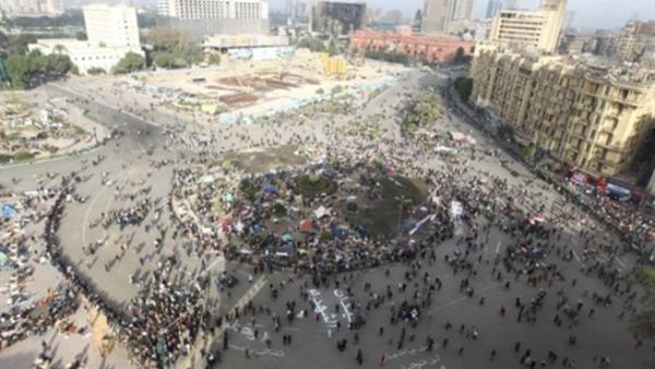 ميدان التحرير صباح الثلاثاء/أ.ف.ب