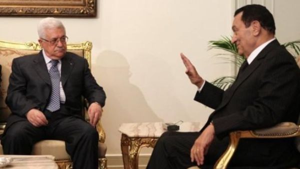 Abbas and Mubarak