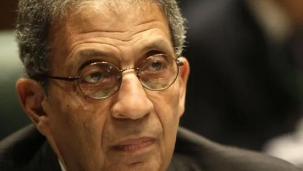 الأمين العام للجامعة العربية السابق عمرو موسى