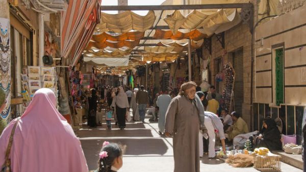 سوق في اسوان