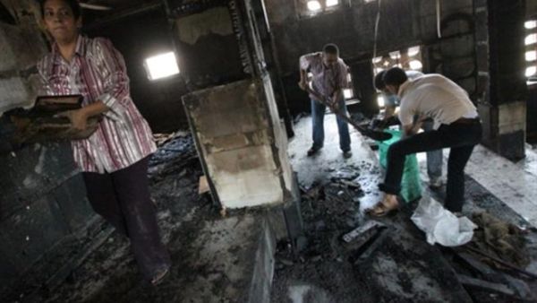 ارتفاع عدد القتلى فى حادثى كنيستى مارمينا والعذراء بإمبابة إلى 12 قتلى و232 مصابا