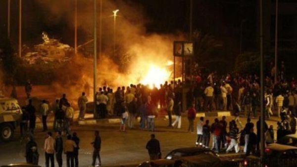 Fire in Cairo