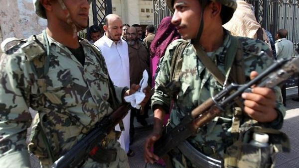 Egyptian soldiers