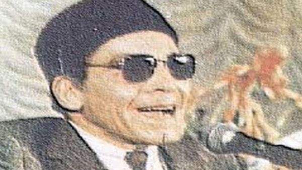 إحياء الذكرى السابعة عشرة لوفاة الملحن والمطرب المصري الشهير الشيخ إمام