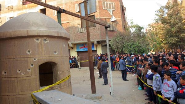 الهجوم على كنيسة مارمينا أسفر عن مقتل تسعة أشخاص وإصابة أربعة آخرين