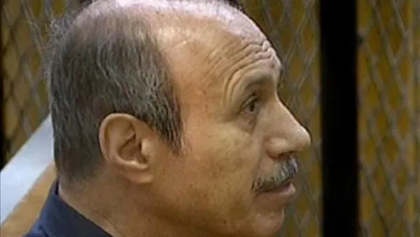  وزير الداخلية الأسبق حبيب العادلي في ثالث جلسات محاكمته
