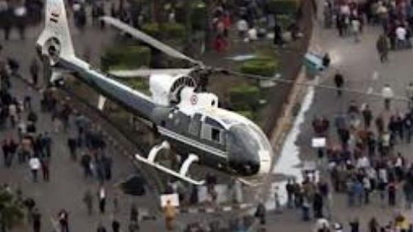 جماعة "الإخوان المسلمين" استأجرت طائرة مروحية تابعة للتلفزيون المصري