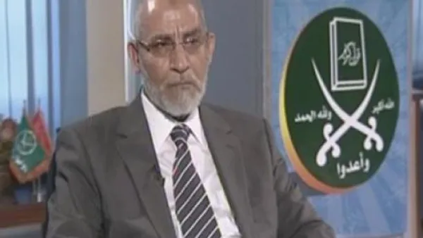 توقع عزت فوز محمد مرسي مرشح الجماعة في انتخابات الرئاسة